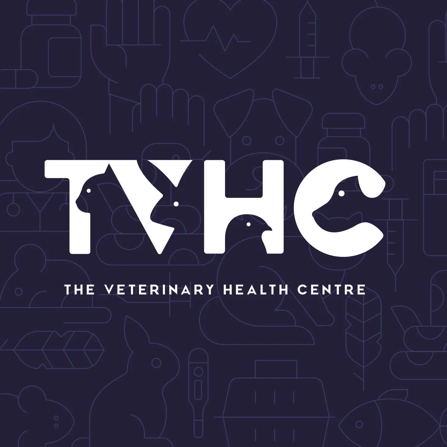 Logo in navy for TVHC